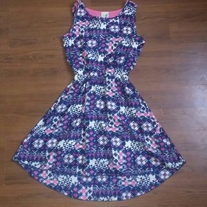 Nwt pink & blue dress